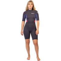 Kvinder Response Natur 3/2mm Back Zip Shorty Våddragt